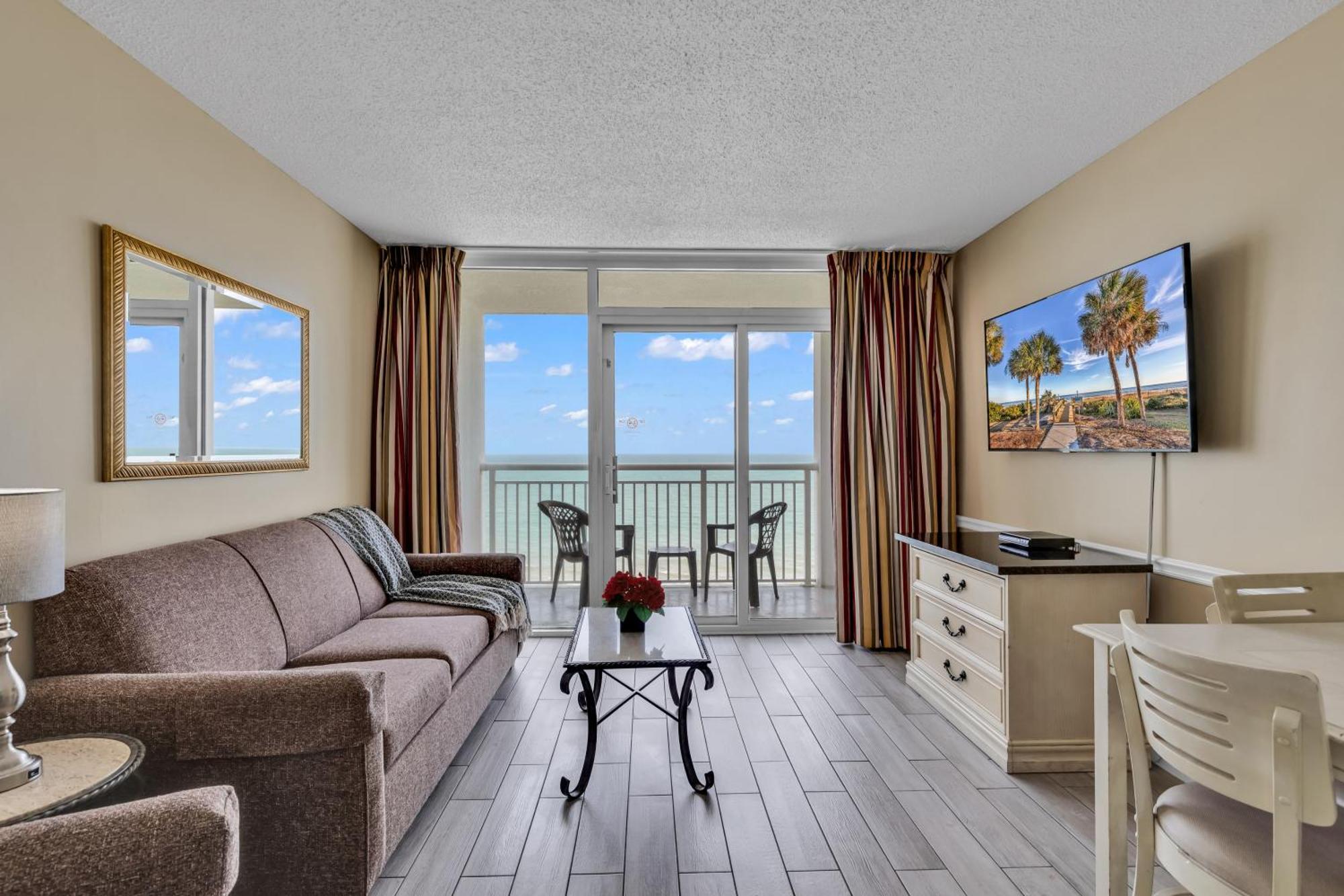 Oceanfront Condo Camelot By The Sea Myrtle Beach Extérieur photo