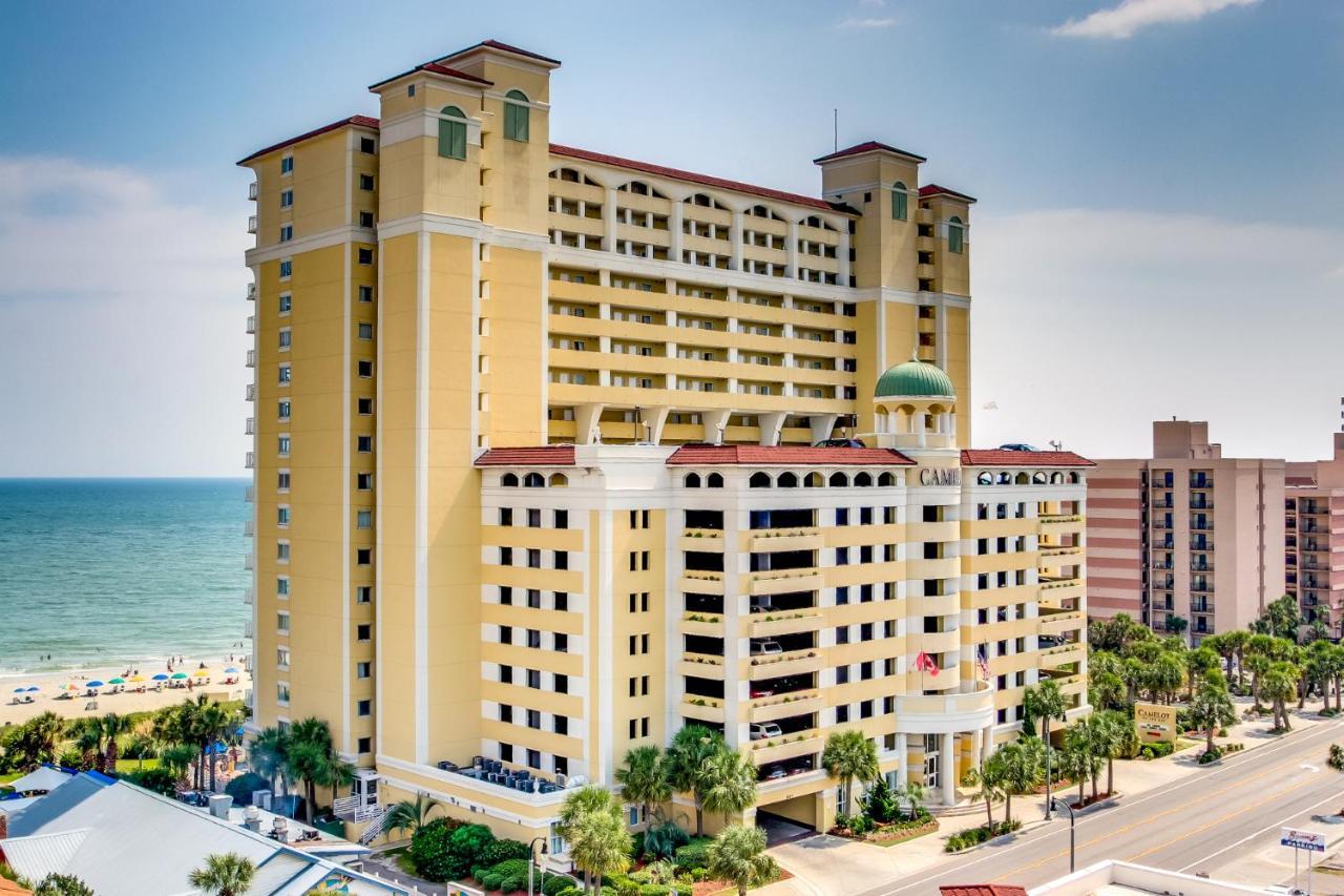 Oceanfront Condo Camelot By The Sea Myrtle Beach Extérieur photo